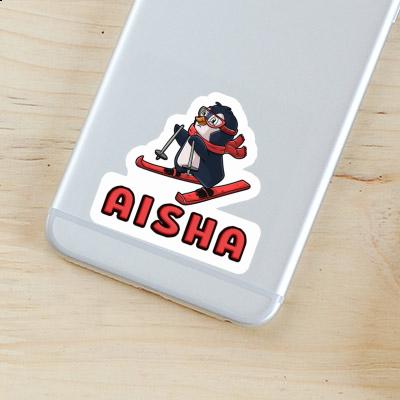 Aisha Sticker Skifahrerin Aisha Sticker Skifahrerin Image