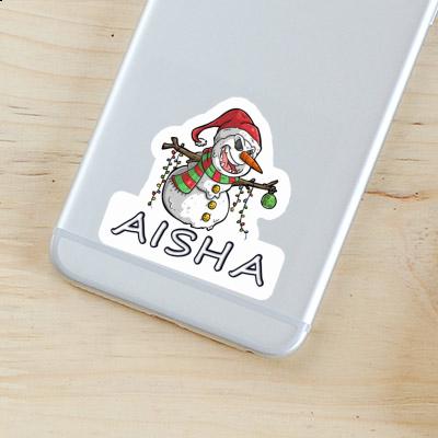 Sticker Aisha Bad Snowman Image