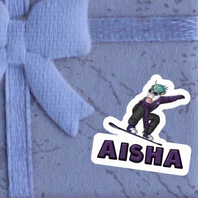 Aufkleber Aisha Snowboarderin Gift package Image