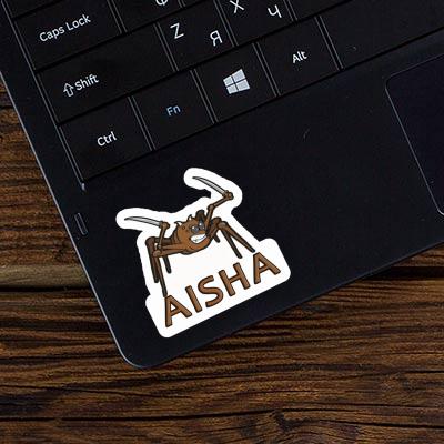 Spider Sticker Aisha Notebook Image