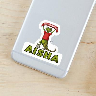 Sticker Lizard Aisha Image