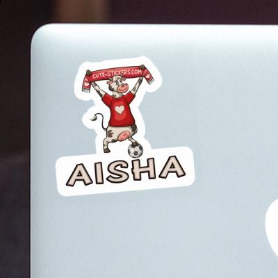 Vache Autocollant Aisha Laptop Image