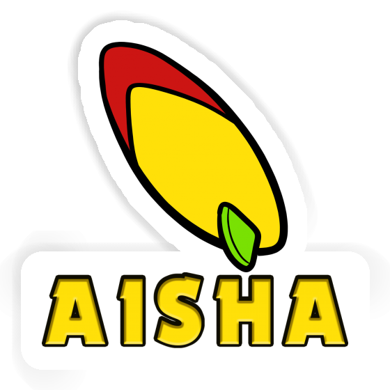 Surfboard Sticker Aisha Image