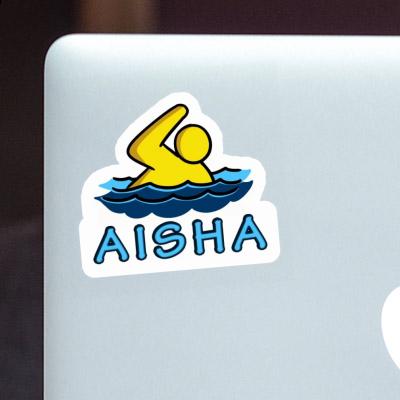 Aisha Sticker Swimmer Aisha Sticker Swimmer Image