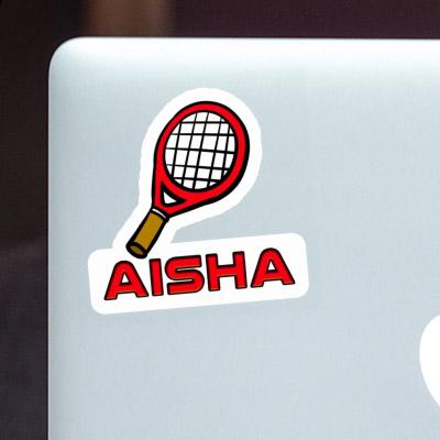 Raquette de tennis Autocollant Aisha Notebook Image