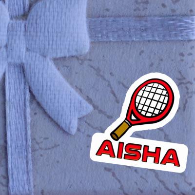 Sticker Aisha Tennis Racket Gift package Image