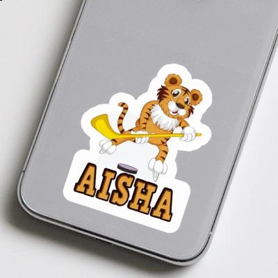 Aisha Aufkleber Tiger Gift package Image