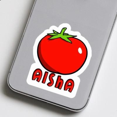 Autocollant Aisha Tomate Notebook Image