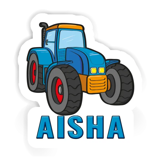 Tractor Sticker Aisha Notebook Image