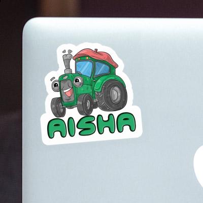 Sticker Aisha Tractor Image