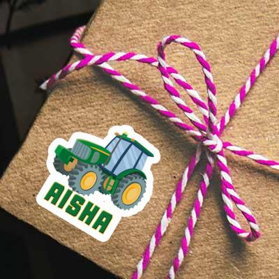 Tractor Sticker Aisha Notebook Image