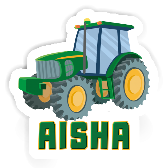 Tractor Sticker Aisha Laptop Image