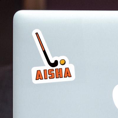 Unihockeyschläger Aufkleber Aisha Image