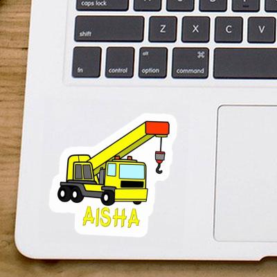 Aisha Autocollant Grue mobile Gift package Image