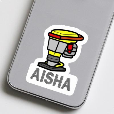 Sticker Aisha Vibratory Rammer Image