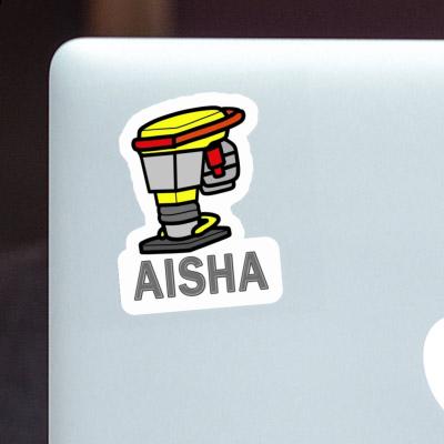 Sticker Aisha Vibratory Rammer Notebook Image