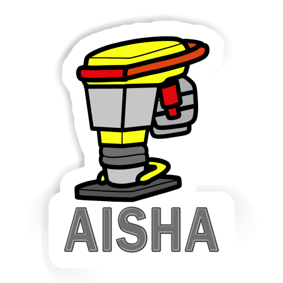 Sticker Aisha Vibratory Rammer Gift package Image