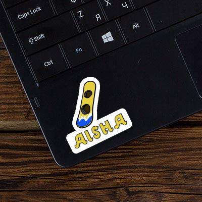 Wakeboard Sticker Aisha Notebook Wakeboard Sticker Aisha Gift package Image