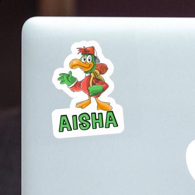 Wanderer Sticker Aisha Laptop Image