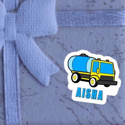 Sticker Water Truck Aisha Notebook Image