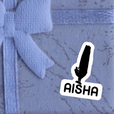 Sticker Aisha Windsurfer Notebook Image