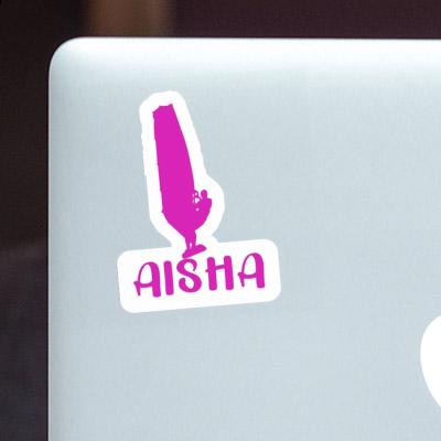 Windsurfer Sticker Aisha Notebook Image