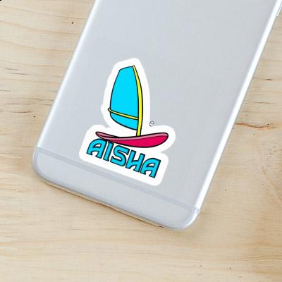 Windsurf Board Sticker Aisha Laptop Image