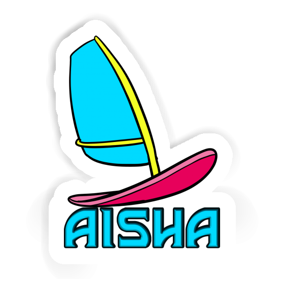 Windsurf Board Sticker Aisha Notebook Image