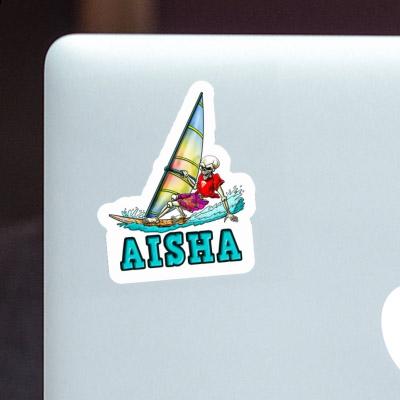 Autocollant Surfeur Aisha Notebook Image