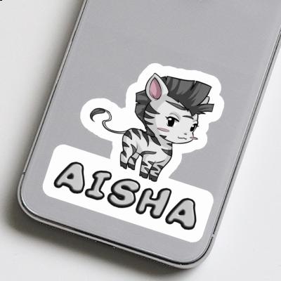 Aisha Aufkleber Zebra Laptop Image