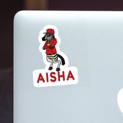 Autocollant Zebra Aisha Laptop Image