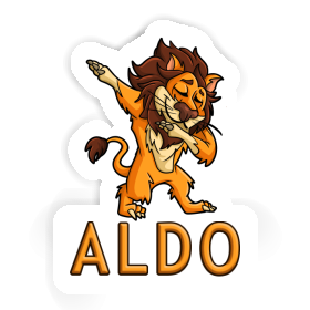 Sticker Aldo Lion Image