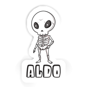 Sticker Skeleton Aldo Image