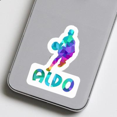 Basketball Player Sticker Aldo Notebook Basketball Player Sticker Aldo Gift package Image