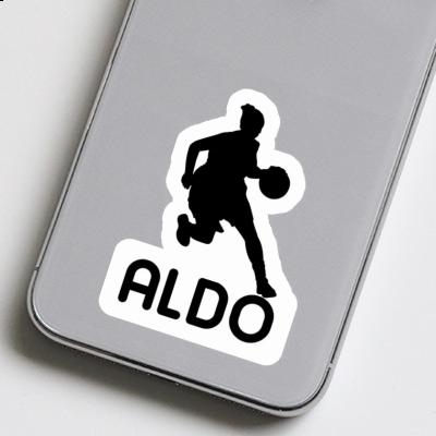 Aldo Sticker Basketball Player Laptop Aldo Sticker Basketball Player Laptop Image