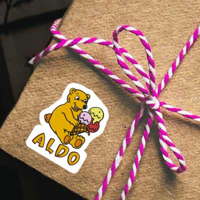 Sticker Ice Cream Aldo Gift package Image