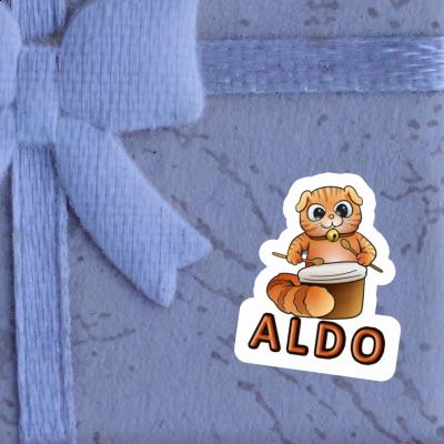 Sticker Aldo Drummer Laptop Image
