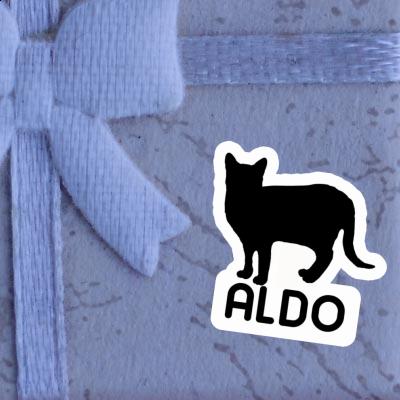 Katze Aufkleber Aldo Notebook Katze Aufkleber Aldo Gift package Image