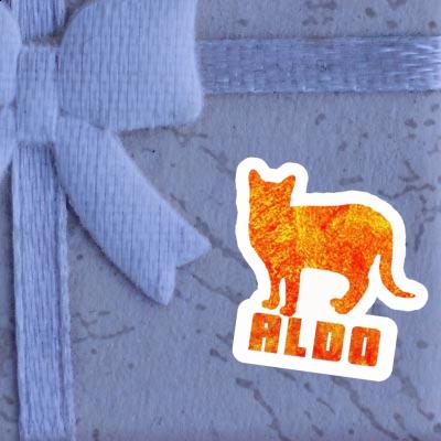 Sticker Aldo Katze Notebook Sticker Aldo Katze Gift package Image
