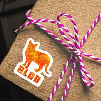 Cat Sticker Aldo Notebook Cat Sticker Aldo Gift package Image