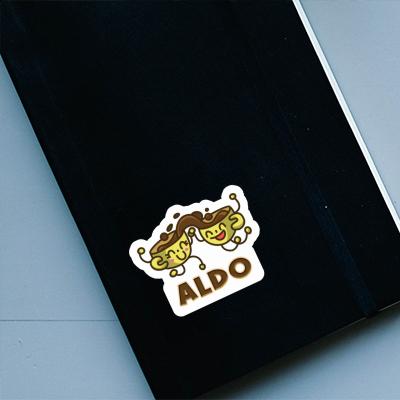 Sticker Coffee Aldo Notebook Sticker Coffee Aldo Gift package Image