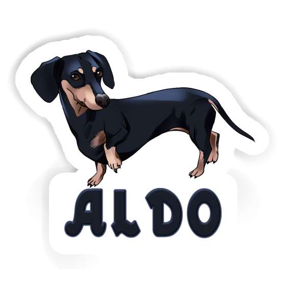 Aldo Sticker Dachshund Notebook Aldo Sticker Dachshund Gift package Image
