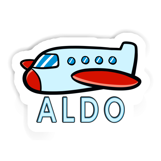 Sticker Airplane Aldo Notebook Sticker Airplane Aldo Notebook Image