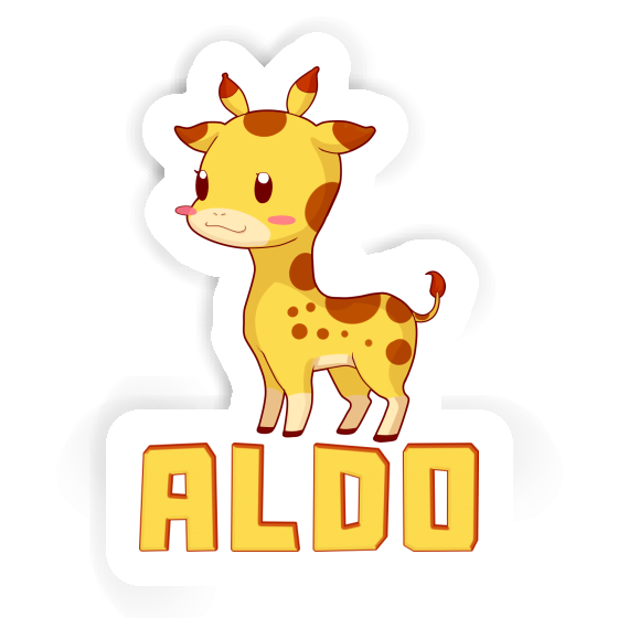 Sticker Giraffe Aldo Notebook Sticker Giraffe Aldo Notebook Image