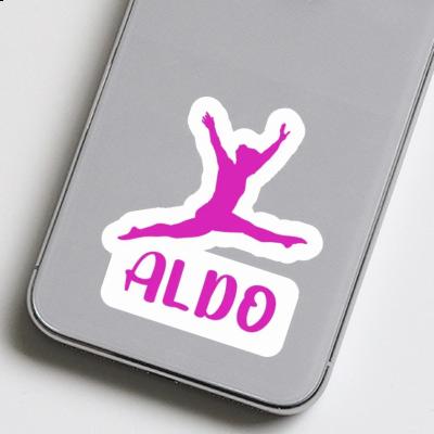 Aldo Aufkleber Gymnastin Laptop Aldo Aufkleber Gymnastin Laptop Image