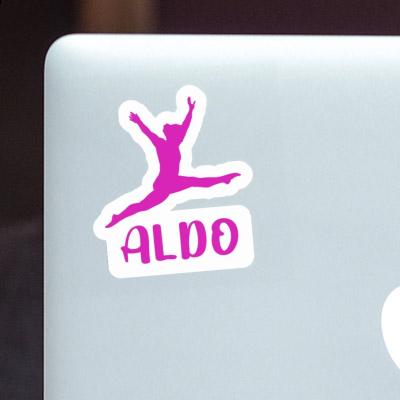 Sticker Aldo Gymnast Notebook Sticker Aldo Gymnast Gift package Image