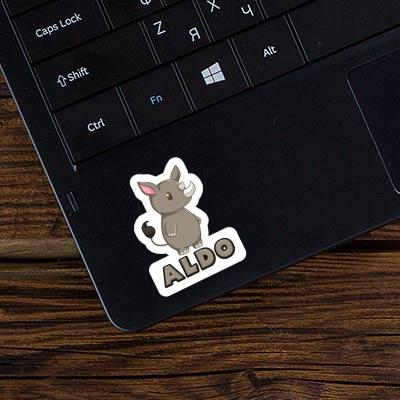 Sticker Aldo Rhinoceros Notebook Sticker Aldo Rhinoceros Notebook Image