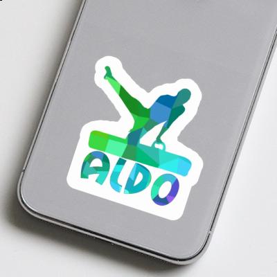 Gymnast Sticker Aldo Notebook Gymnast Sticker Aldo Gift package Image