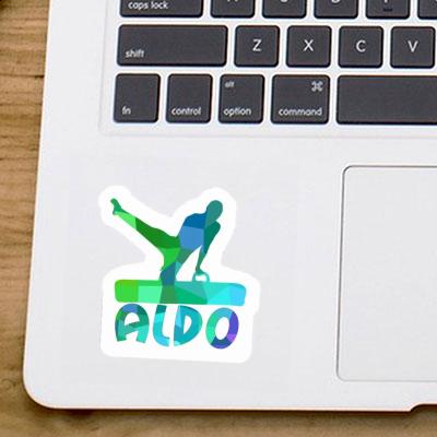 Gymnast Sticker Aldo Notebook Gymnast Sticker Aldo Notebook Image