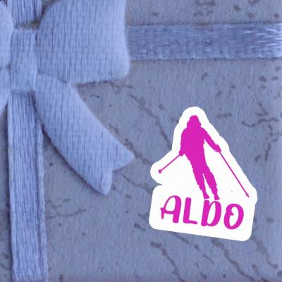 Sticker Skier Aldo Notebook Sticker Skier Aldo Gift package Image